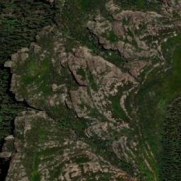 Satellite imagery of Island Mountain, AU
