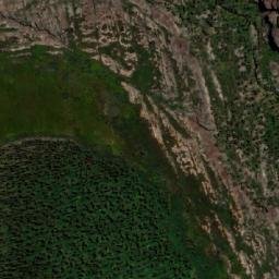 Satellite imagery of Island Mountain, AU