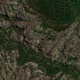 Satellite imagery of Island Mountain, AU
