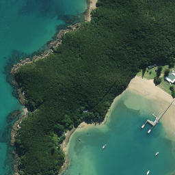 Satellite imagery of Kapurarahurahu Point, NZ