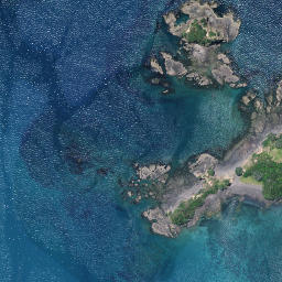 Satellite imagery of Orerewai Point, NZ