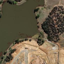 Satellite imagery of Reservoir Hill, AU