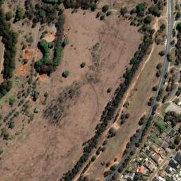 Satellite imagery of Reservoir Hill, AU