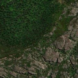 Satellite imagery of Island Mountain, AU