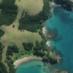 Satellite imagery of Whau Point, NZ