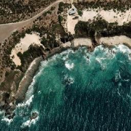 Satellite imagery of Point Yorke, AU