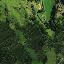 Satellite imagery of Whinau Pa, NZ