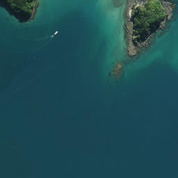 Satellite imagery of Whau Point, NZ