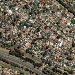Satellite imagery of Reservoir Hill, AU