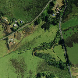Satellite imagery of Te Kara Pa, NZ