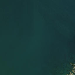 Satellite imagery of Tapeka Point, NZ