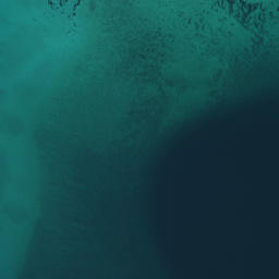 Satellite imagery of Captain Cook's Anchorage, NZ