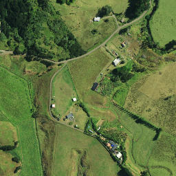 Satellite imagery of Te Kara Pa, NZ
