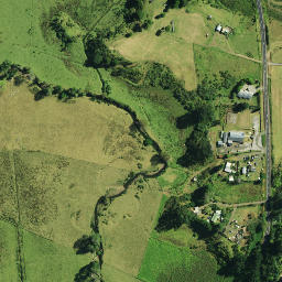 Satellite imagery of Te Kara Pa, NZ