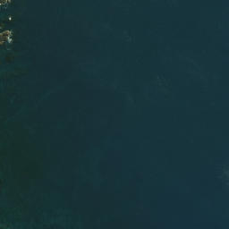Satellite imagery of Fraser Rock, NZ
