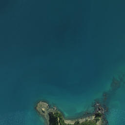 Satellite imagery of Wairiki Point, NZ