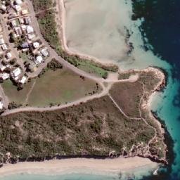 Satellite imagery of Penguin Point, AU