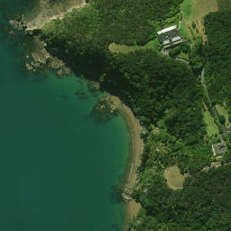 Satellite imagery of Kororareka Point, NZ