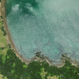 Satellite imagery of Karaka Point, NZ