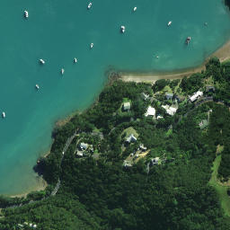 Satellite imagery of Rangihoua Pa, NZ