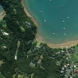 Satellite imagery of Rangihoua Pa, NZ