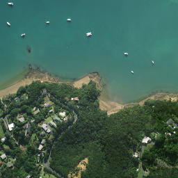Satellite imagery of Rangihoua Pa, NZ