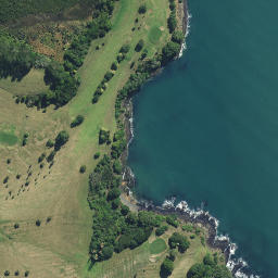 Satellite imagery of Te Whare Runanga, NZ