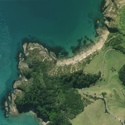 Satellite imagery of Paroa Pa, NZ