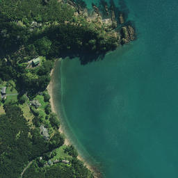 Satellite imagery of Paroa Pa, NZ