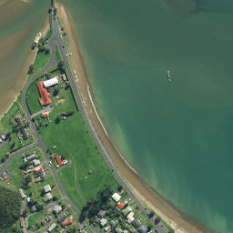 Satellite imagery of Ti Point, NZ