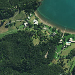 Satellite imagery of Paroa Pa, NZ