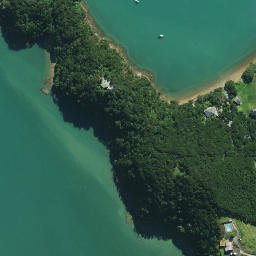 Satellite imagery of Mokunui Arangi Pa, NZ