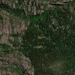 Satellite imagery of Mount Irambang, AU