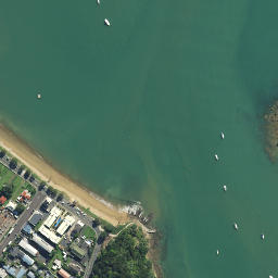 Satellite imagery of Haumai Point, NZ