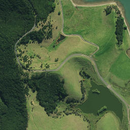 Satellite imagery of Mokunui Arangi Pa, NZ