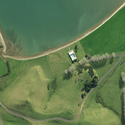 Satellite imagery of Mokunui Arangi Pa, NZ