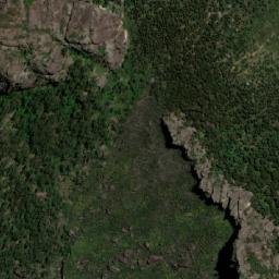 Satellite imagery of Mount Irambang, AU