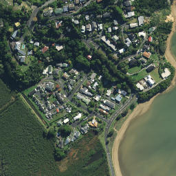 Satellite imagery of Haumai Point, NZ