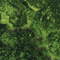 Satellite imagery of Ohau Pa, NZ