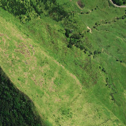 Satellite imagery of Ohau Pa, NZ