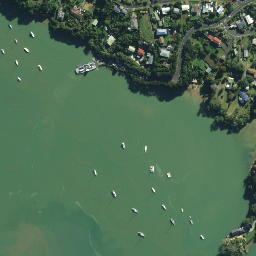 Satellite imagery of T (Russell SD), NZ