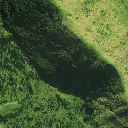 Satellite imagery of Ohau Pa, NZ