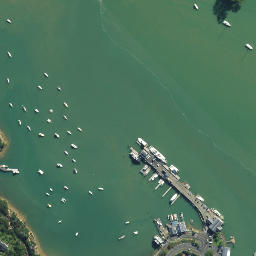 Satellite imagery of T (Russell SD), NZ