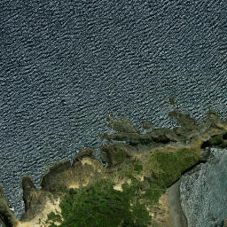 Satellite imagery of Te Horoatetamingi Point, NZ