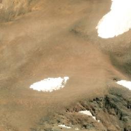 Satellite imagery of Cerro Bayo, AR