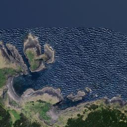 Satellite imagery of Okoromai Point, NZ