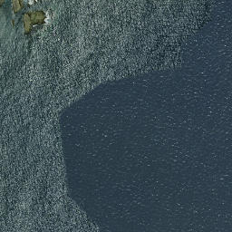 Satellite imagery of Karakahuarua Point, NZ