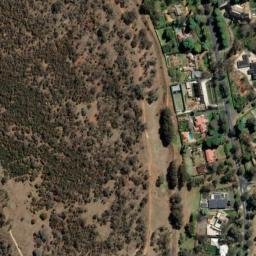 Satellite imagery of Red Hill, AU