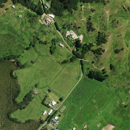 Satellite imagery of Poutawhera Pa, NZ