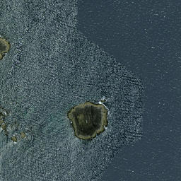 Satellite imagery of Karakahuarua Point, NZ